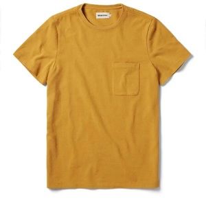 Heavy bag tee in gold